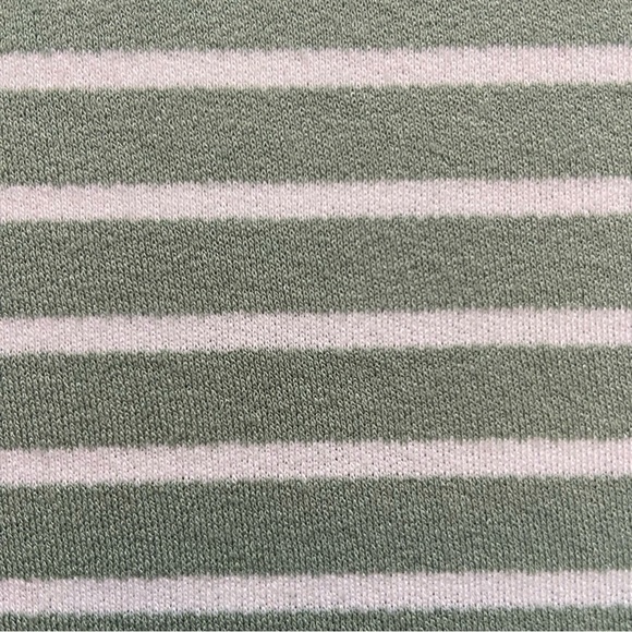 ninexis | Sage Green Striped Flowy Tank Top, Size Large - Picture 6 of 7